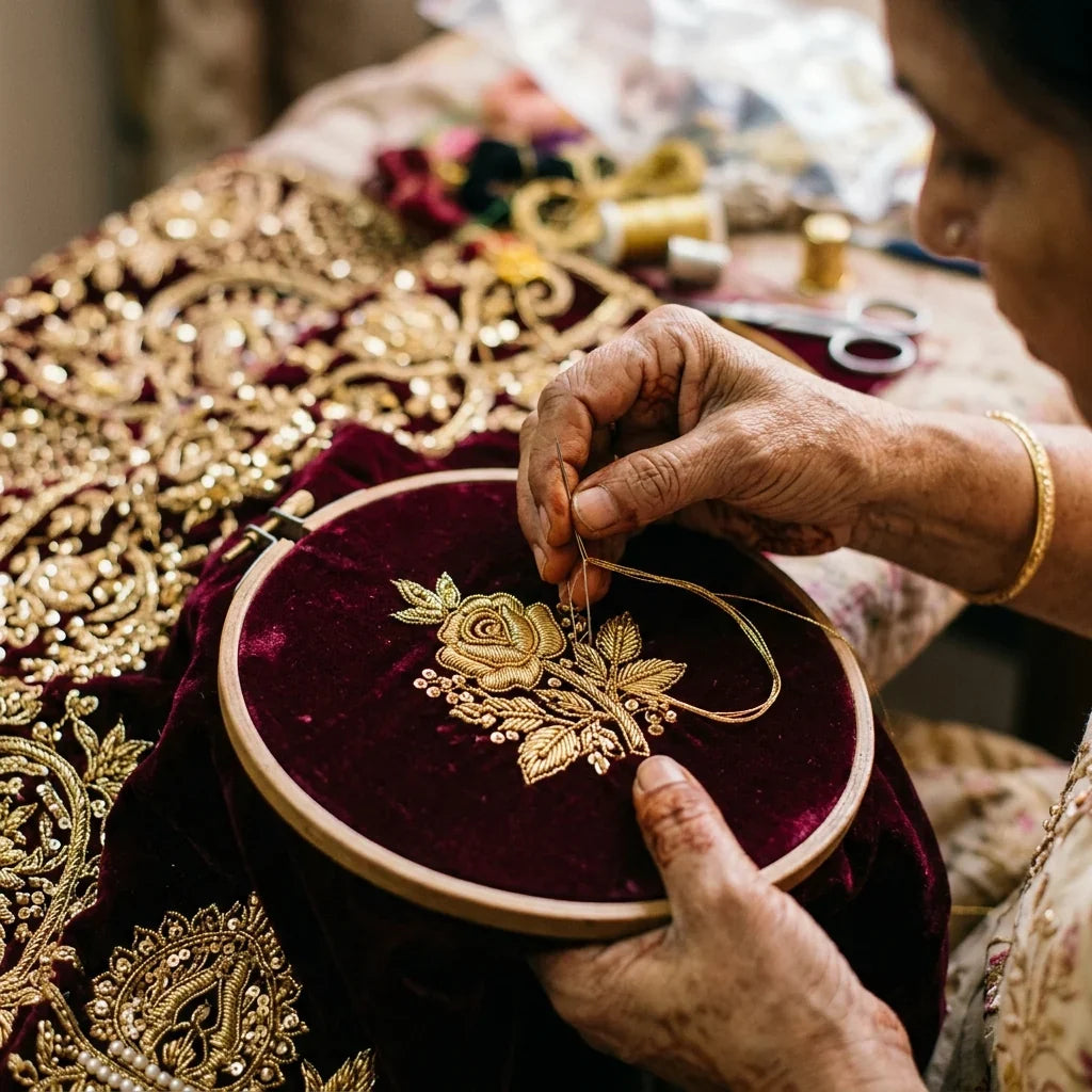The Art of Zardozi: Celebrating India’s Royal Embroidery